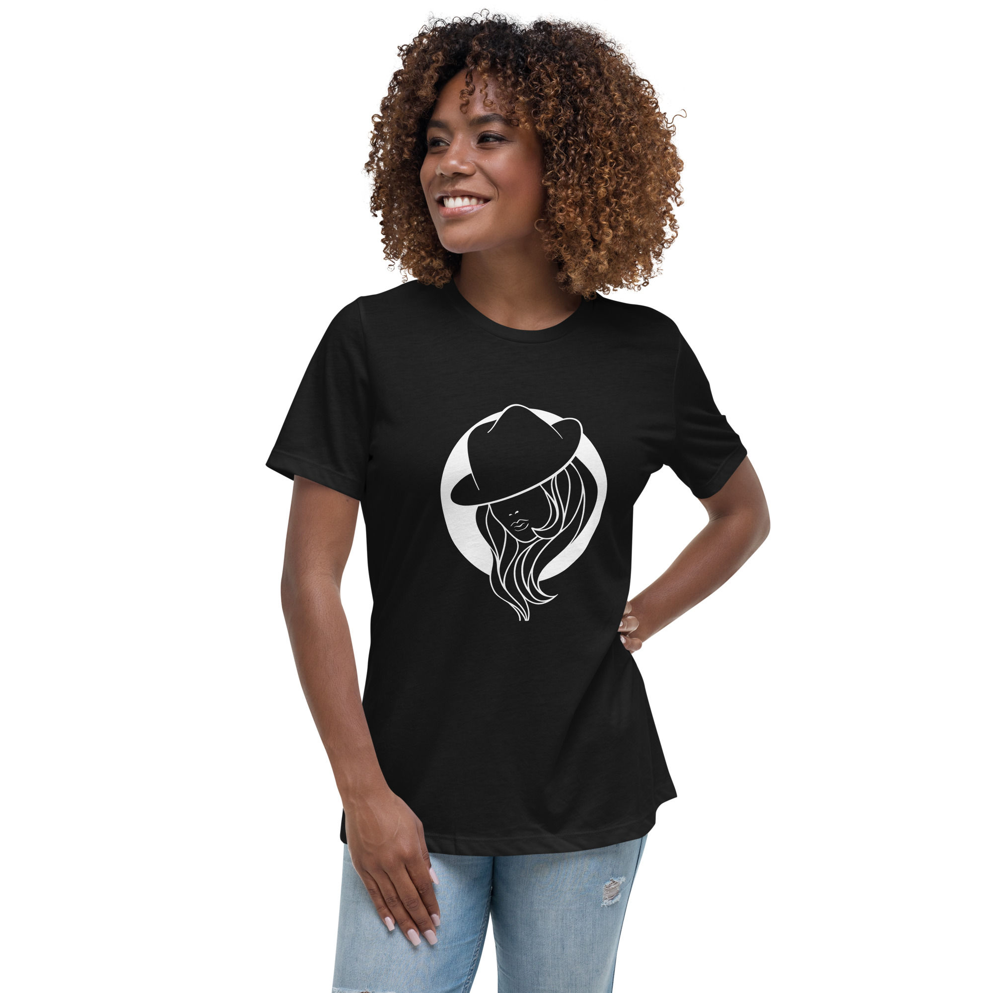 Women's Fedora T-Shirt (CHICAGO)