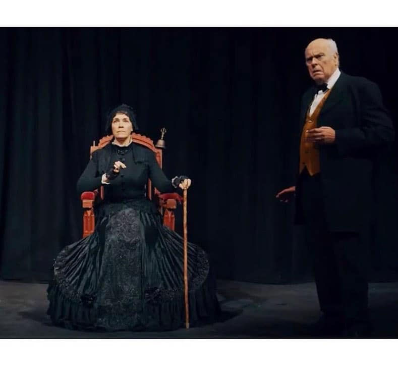 Eva Pope as Von Metzler - livestream