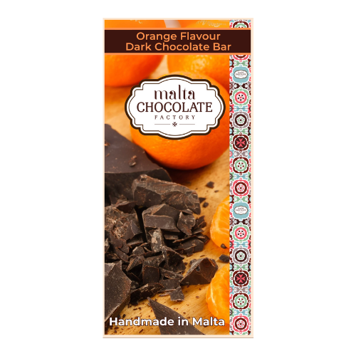 Thumbnail: Dark Orange Chocolate Bar
