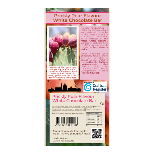 Thumbnail: Prickly Pear Chocolate Bar