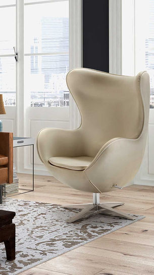 LA SILLA EGG (O SILLA HUEVO), EL DISEÑO QUE NUNCA PASA DE MODA