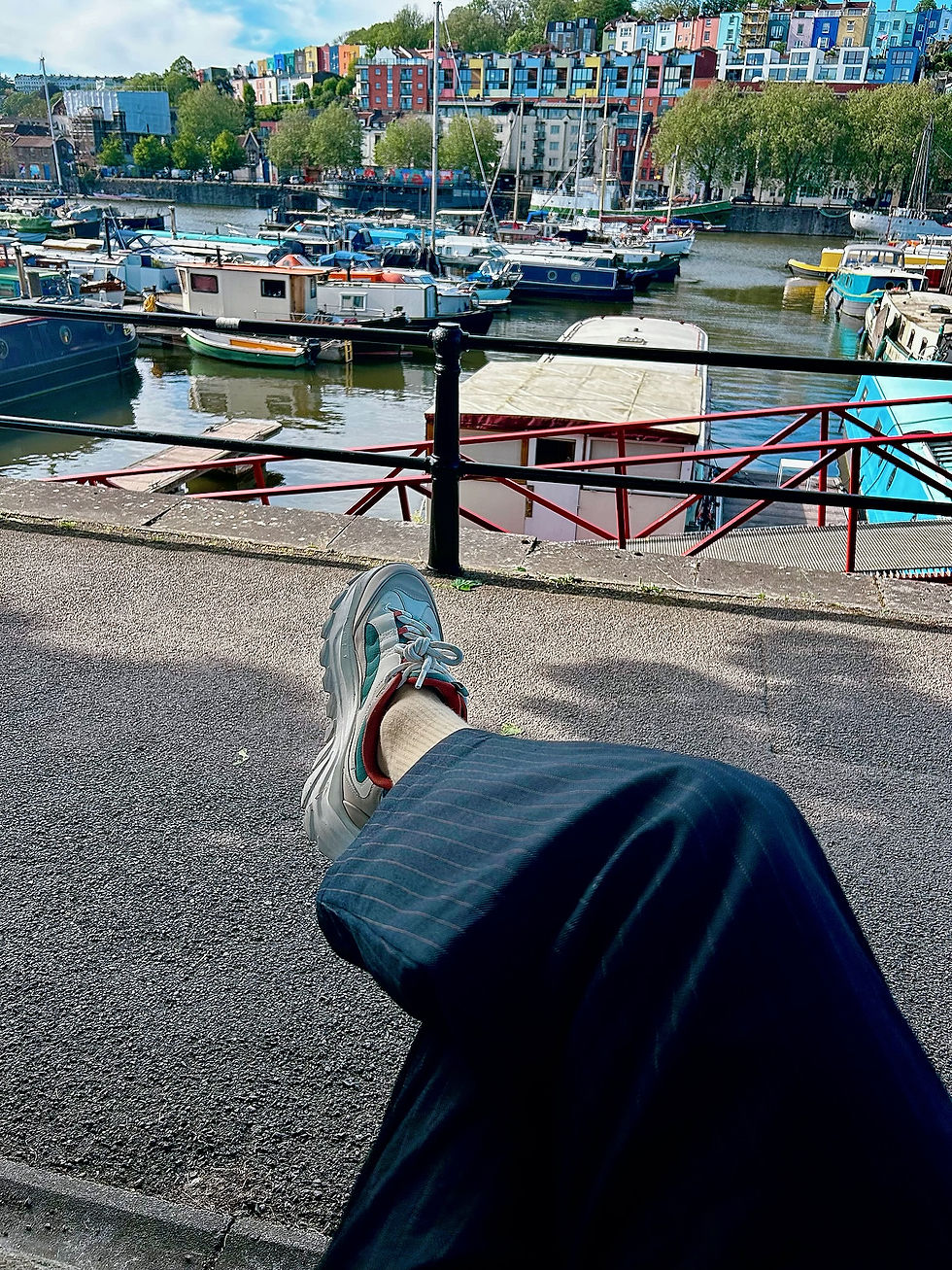 The Trendy Man disfrutando las vistas de Bristol