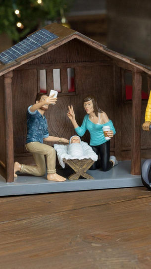 EL BELÉN MÁS HIPSTER