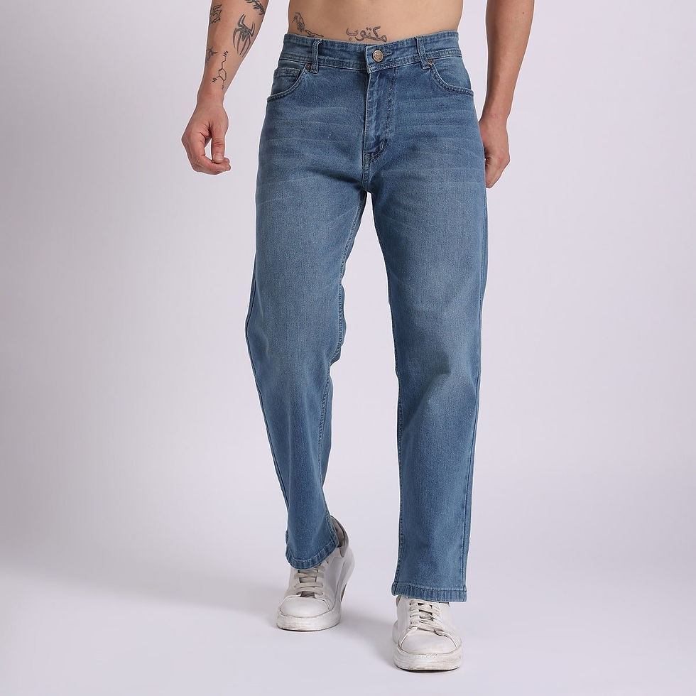 El mejor vaquero recto masculino