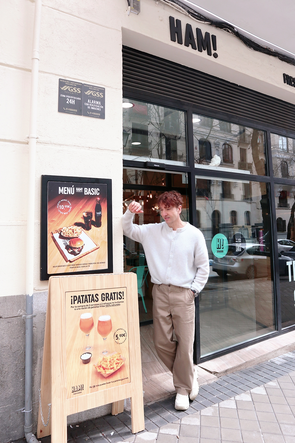The Trendy Man en Ham! Fresh Burger Madrid