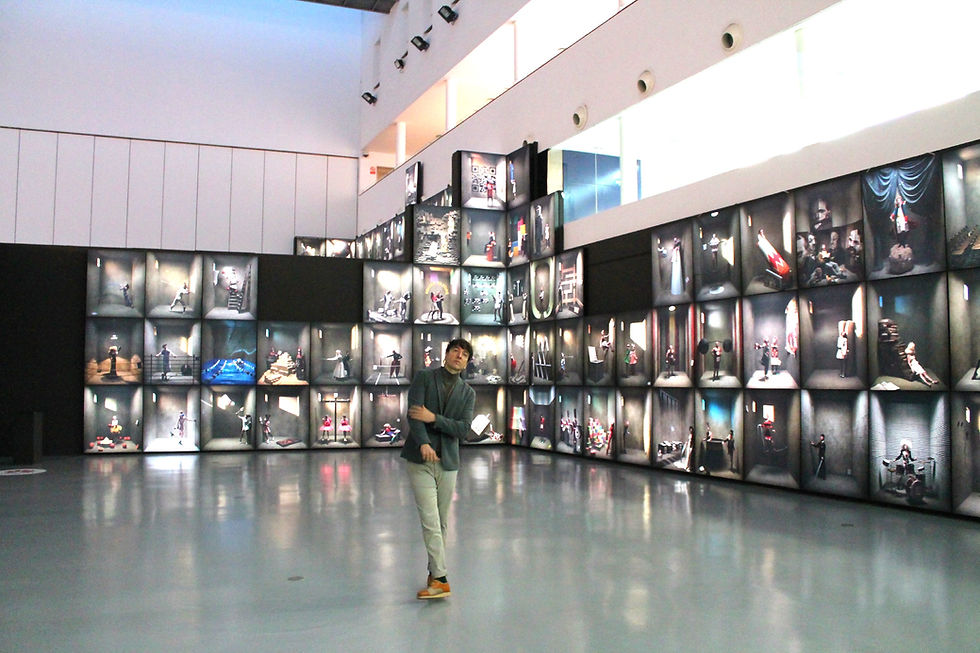 The Trendy Man en el centro de Arte Tomas y Valiente de Fuenlabrada