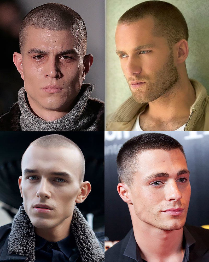 Cortes de pelo rasurado para hombres