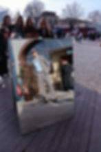 The Trendy Man con fans en Pitti Uomo Florencia 