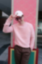 Jersey de color rosa por The Trendy Man