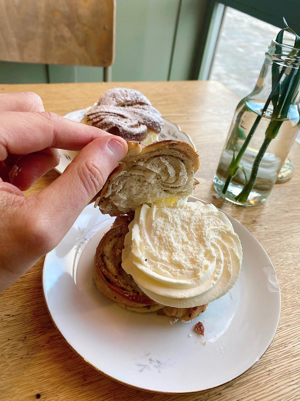 Pastel típico sueco para el fika