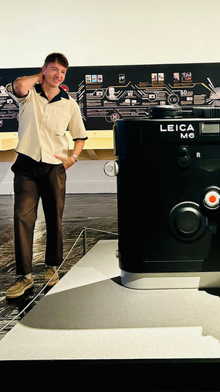 The Trendy Man en la exposición Leica de Madrid