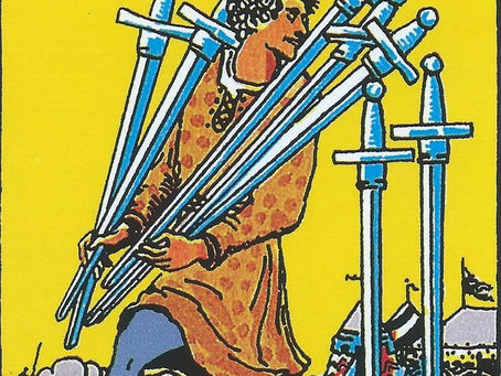 7 of Swords In Love - Comprehensive Card Meaning