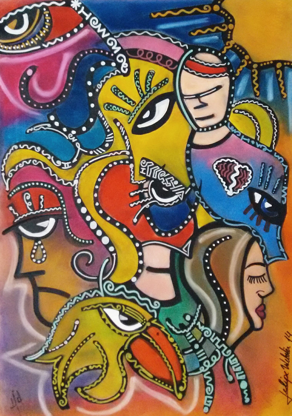 Feelings 44,5cm x 63cm