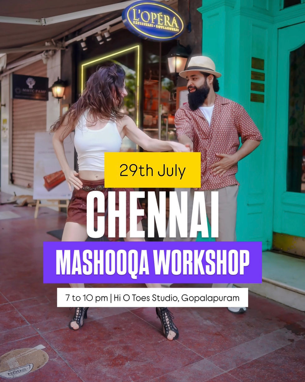 29th July “MASHOOQA" Choreography Workshop by G&Y