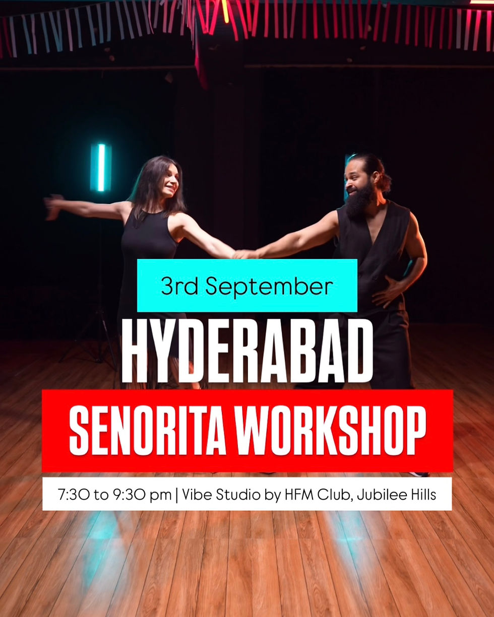 3rd September  “SENORITA" Choreography Workshop by G&Y