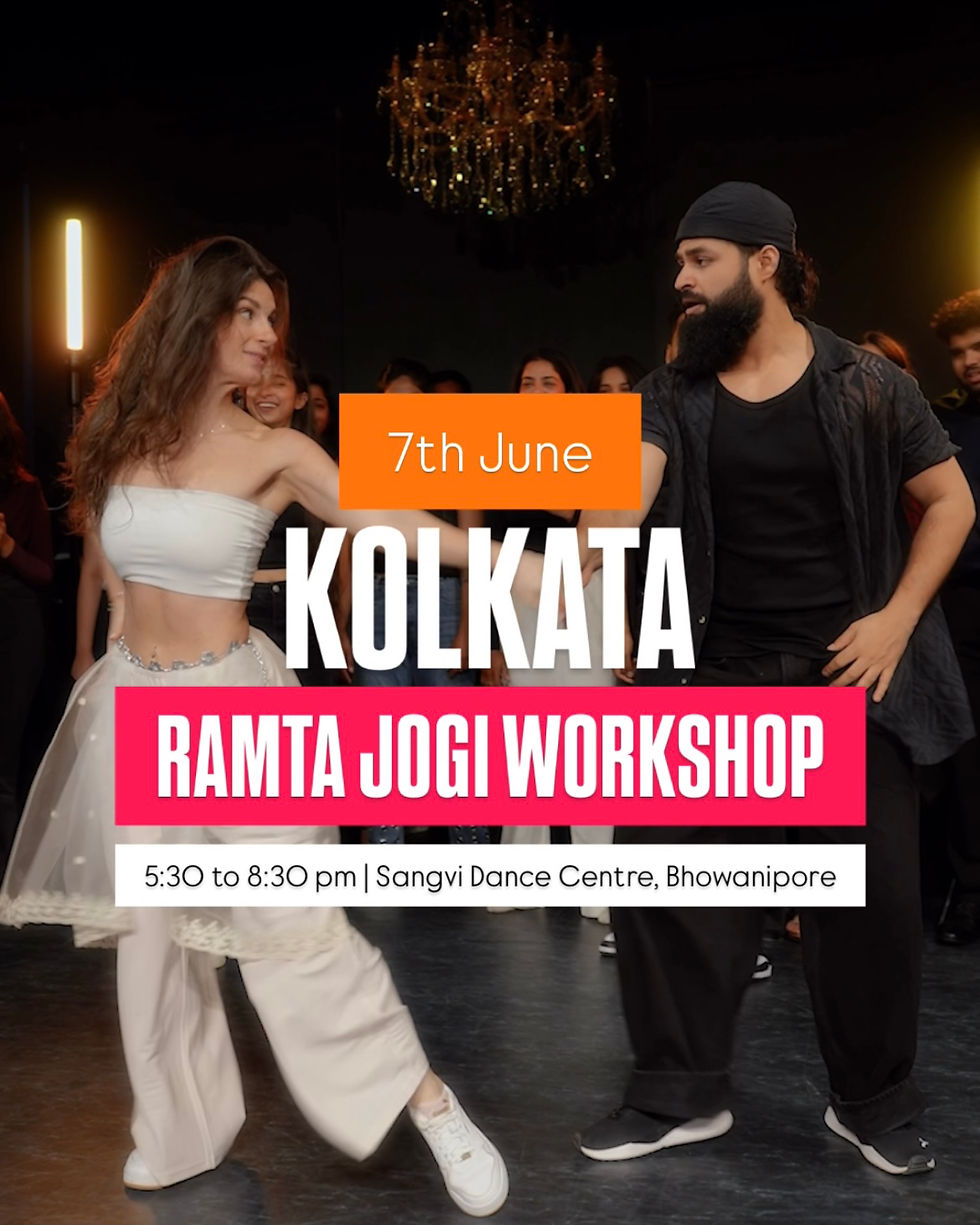7th JUNE “RAMTA JOGI" Choreography Workshop by G&Y