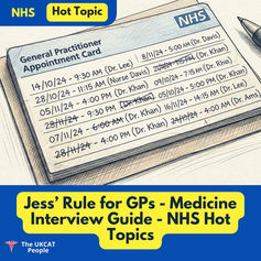 Jess's Rule NHS, Jessica Brady case, 3 strikes and we rethink, NHS patient safety initiatives 2025, diagnostic overshadowing medical interview, cognitive bias in medicine, missed cancer diagnosis young people, reflect review rethink GP protocol, medical school interview NHS hot topics, clinical governance MMI questions, Jess's Rule vs Martha's Rule, preventing diagnostic error NHS, RCGP safety guidelines, medical ethics non-maleficence justice