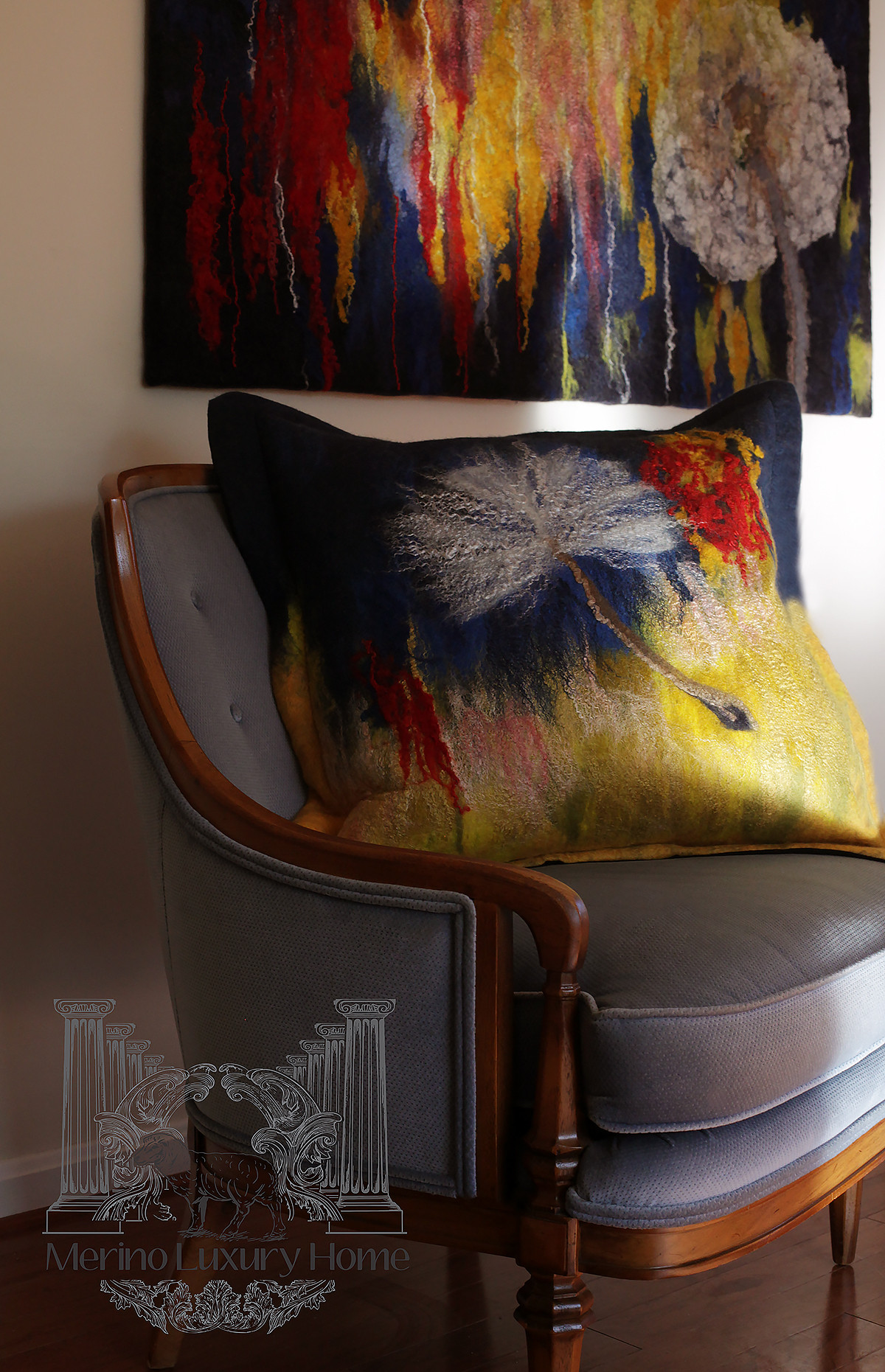 Art pillow"Night Dandelion"