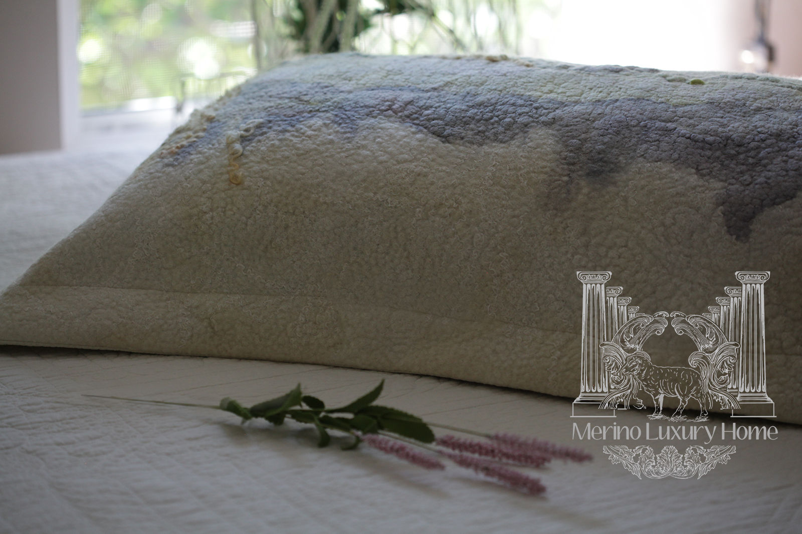 long pillow"Ocean Rapsody"