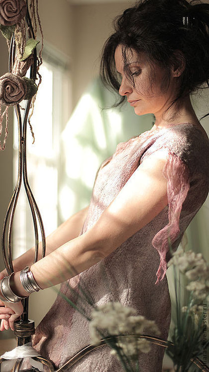 Thumbnail: Size S-M. Will Send You "Wild Roses Dress" Dress