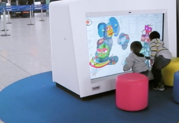 Heathrow Airport kids play