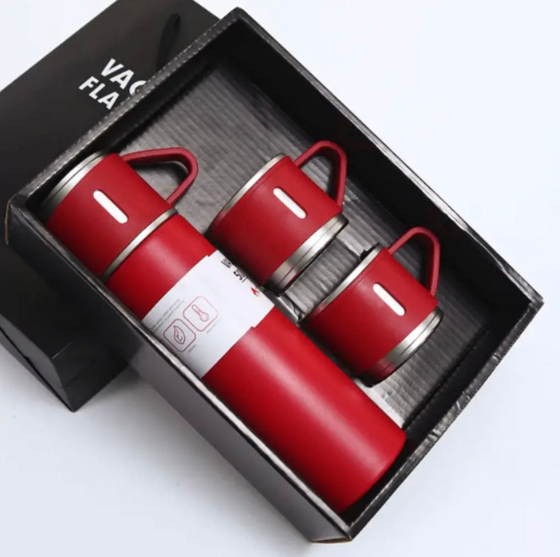 Edelstahl Thermobecher in Geschenkbox