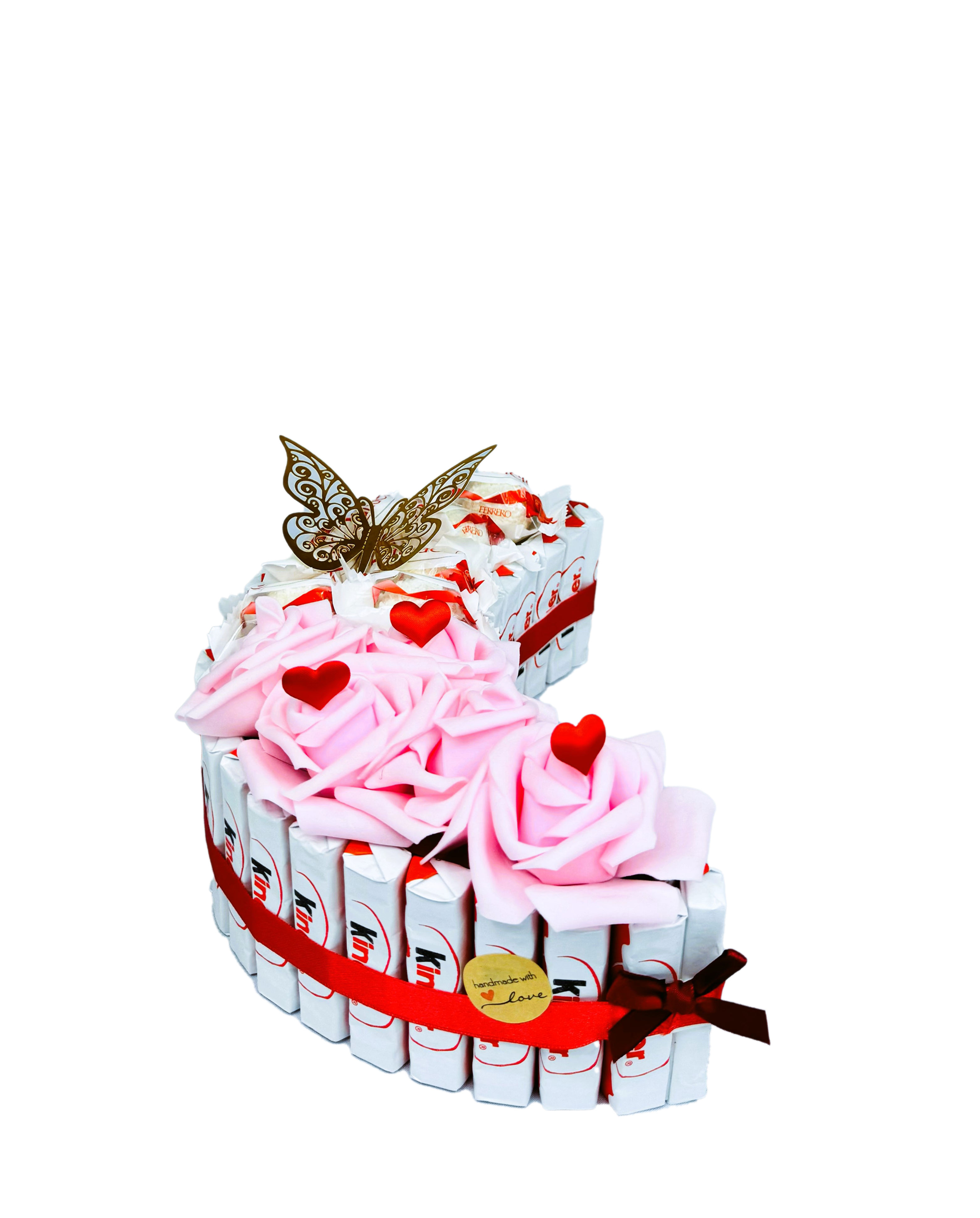 Raffaello Kinder Riegel Geschenkpräsent - Mond rosa