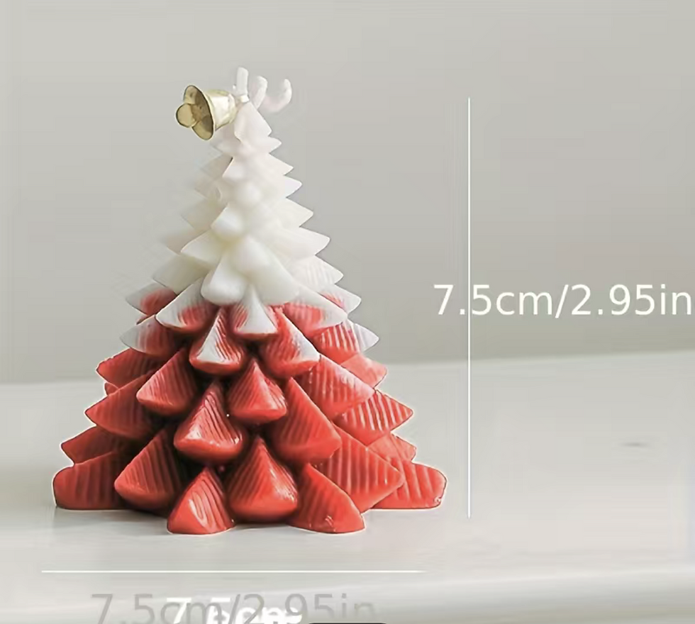 Miniaturbild: Präsent Barcelona -Weihnachtsbaum-Kerze