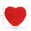 Miniaturbild: Künstliche Schaumblumen Herzform 