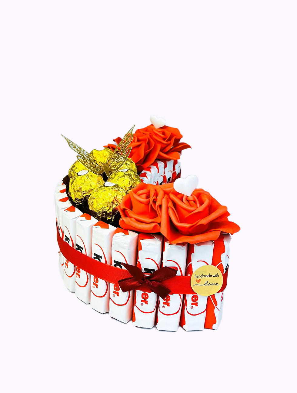 Miniaturbild: Ferrero Kinder Pralinen/Riegel Geschenkpräsent - Mond rot