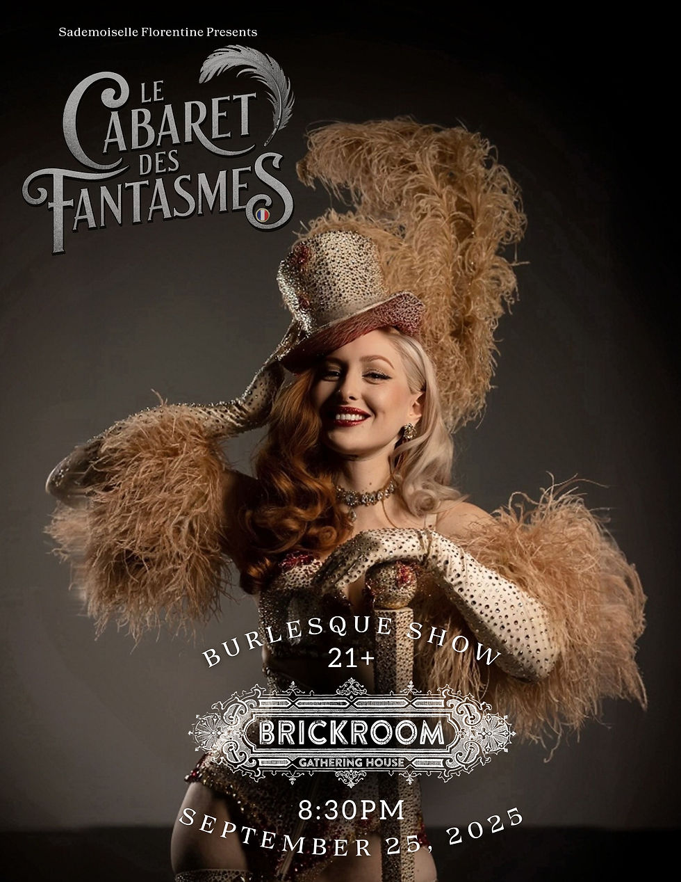 Le Cabaret des Fantasmes at BRICKROOM - September 25th, 2025