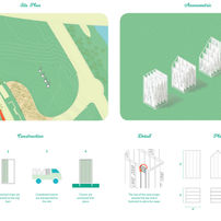 cool gardens competition entry - farewell giants design details