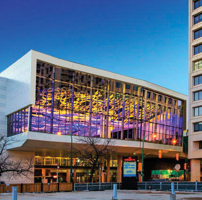 The exterior of RBC Convention Centre features many windows.
By LM & Number Ten Architects in Joint Venture with LMN.
2016 Grand Jury Prize Winner
