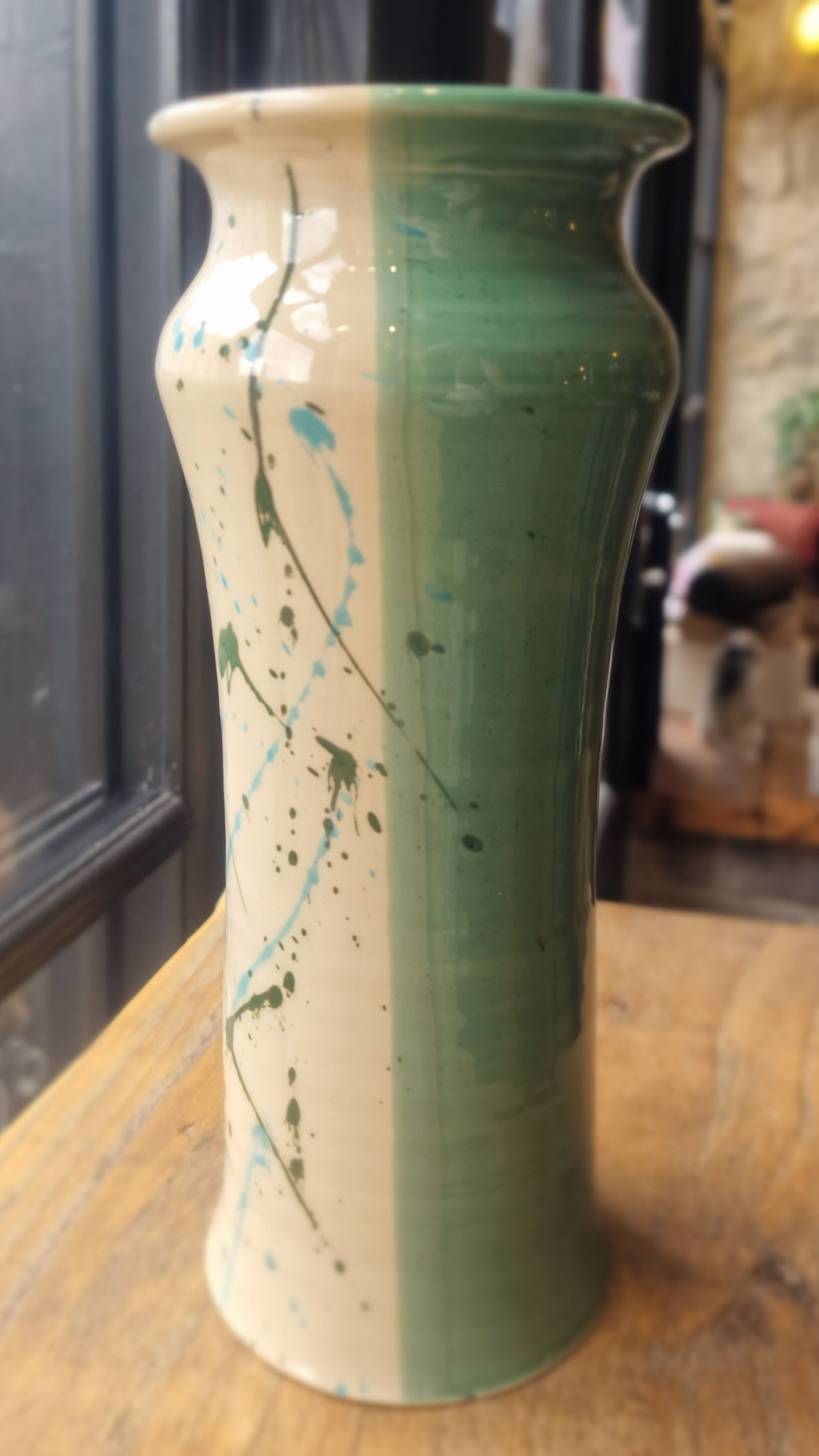 Splash/Jade Large Vase