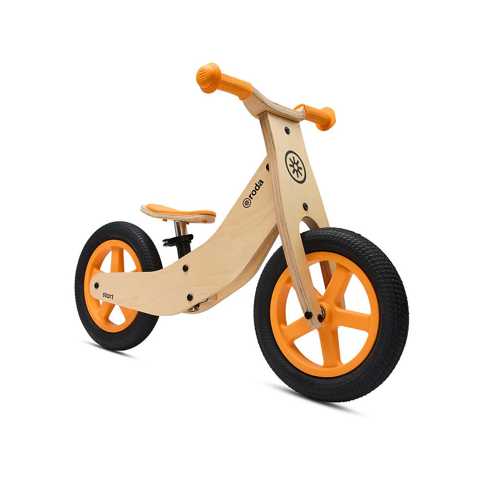 Miniatura: Bicicleta de Madera Para Niños y Niñas Roda Star