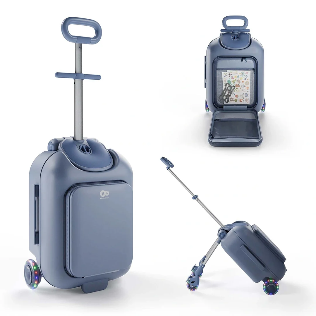 Maleta Infantil 2 en 1 con Asiento Cabby Kinderkraft