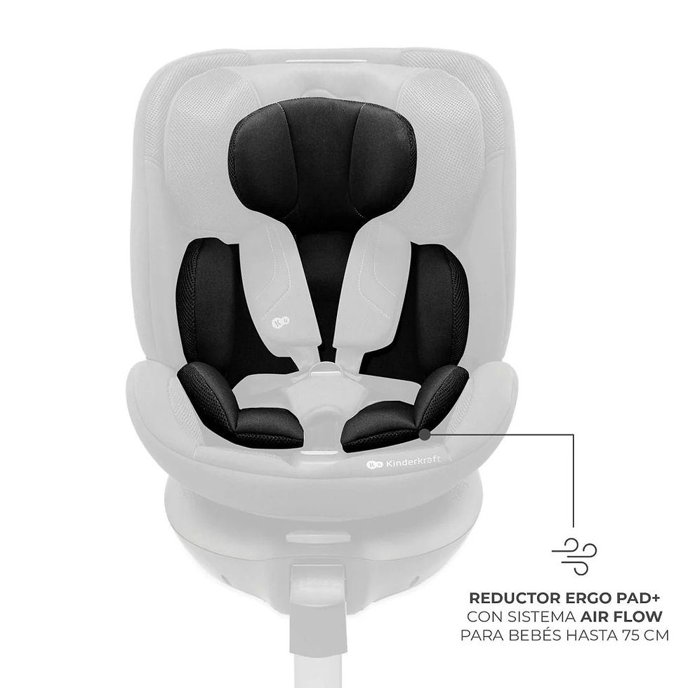 Miniatura: Silla de auto convertible Toda en una XRIDER 2 i-Size KinderKraft