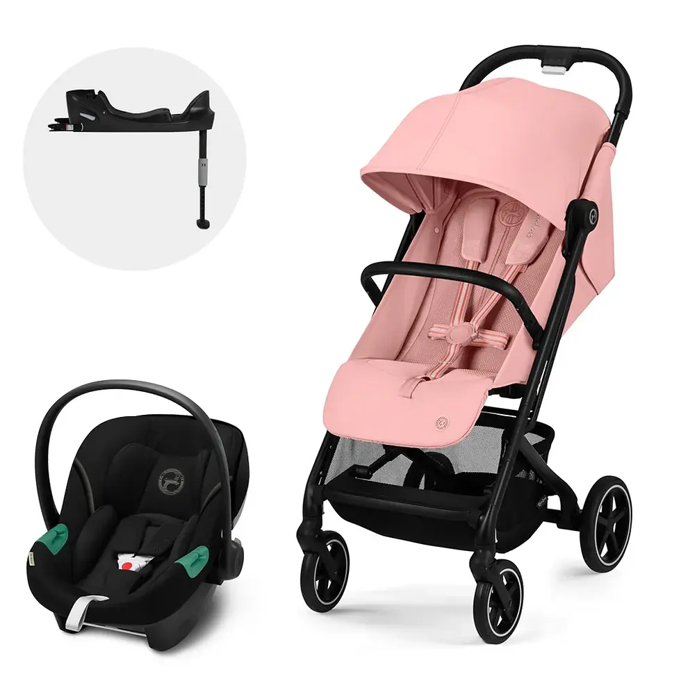 Miniatura: Travel System Beezy 2025 + Aton S2 + Base Cybex Gold