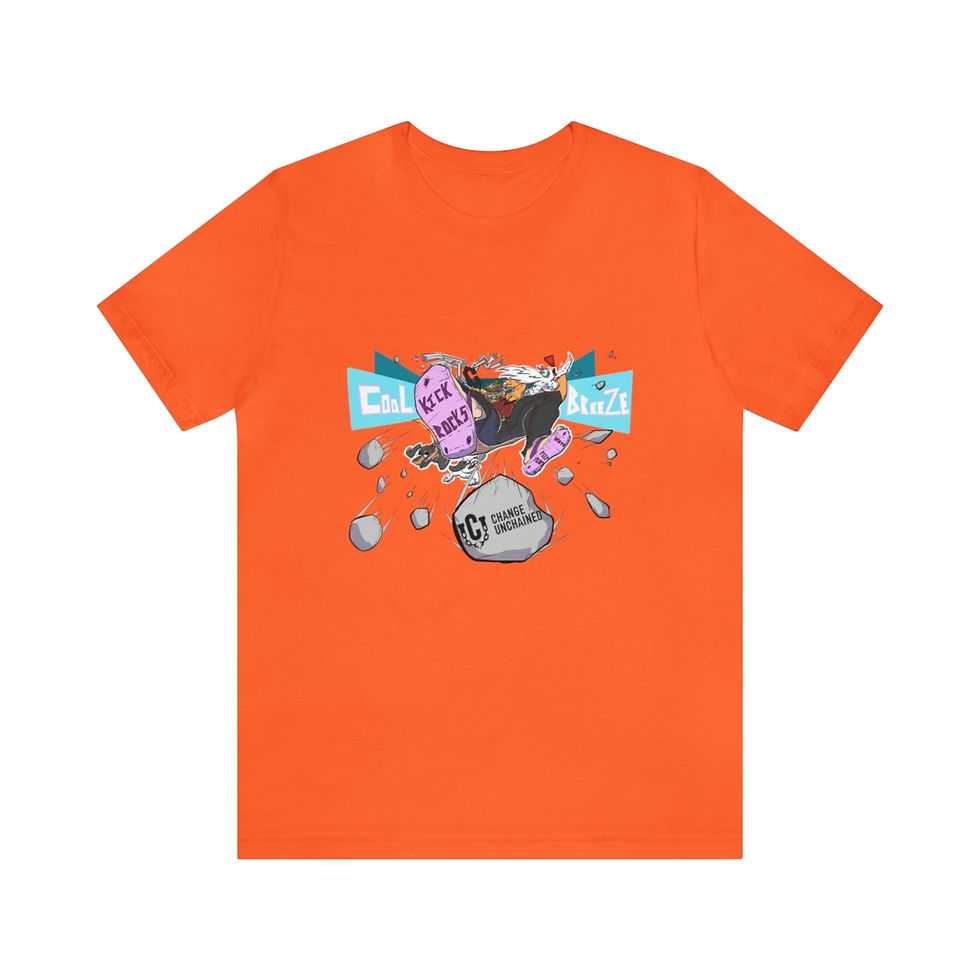 Thumbnail: Kick Rocks/Burn It Down Unisex Jersey Short Sleeve Tee