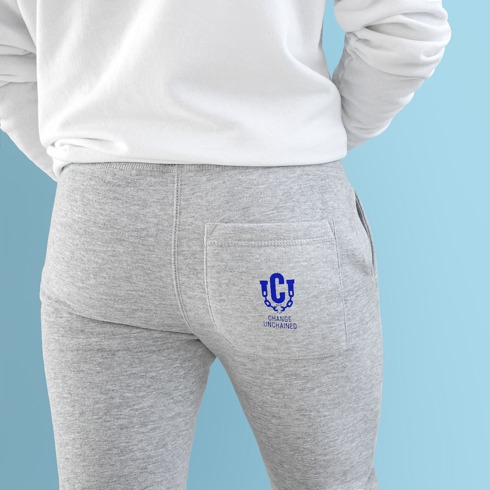 Thumbnail: RearChange Unchained Logo Premium Fleece Joggers