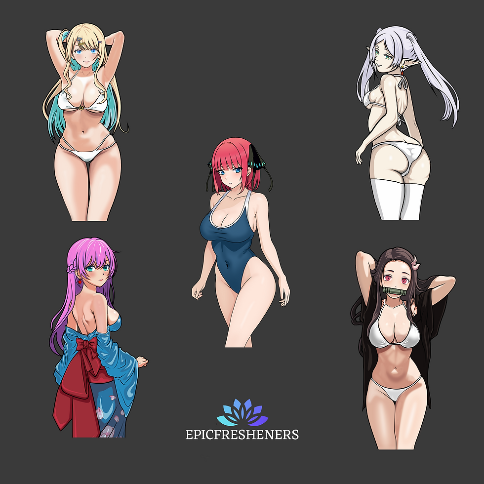 Thumbnail: Waifu Air Freshener Bundle #2