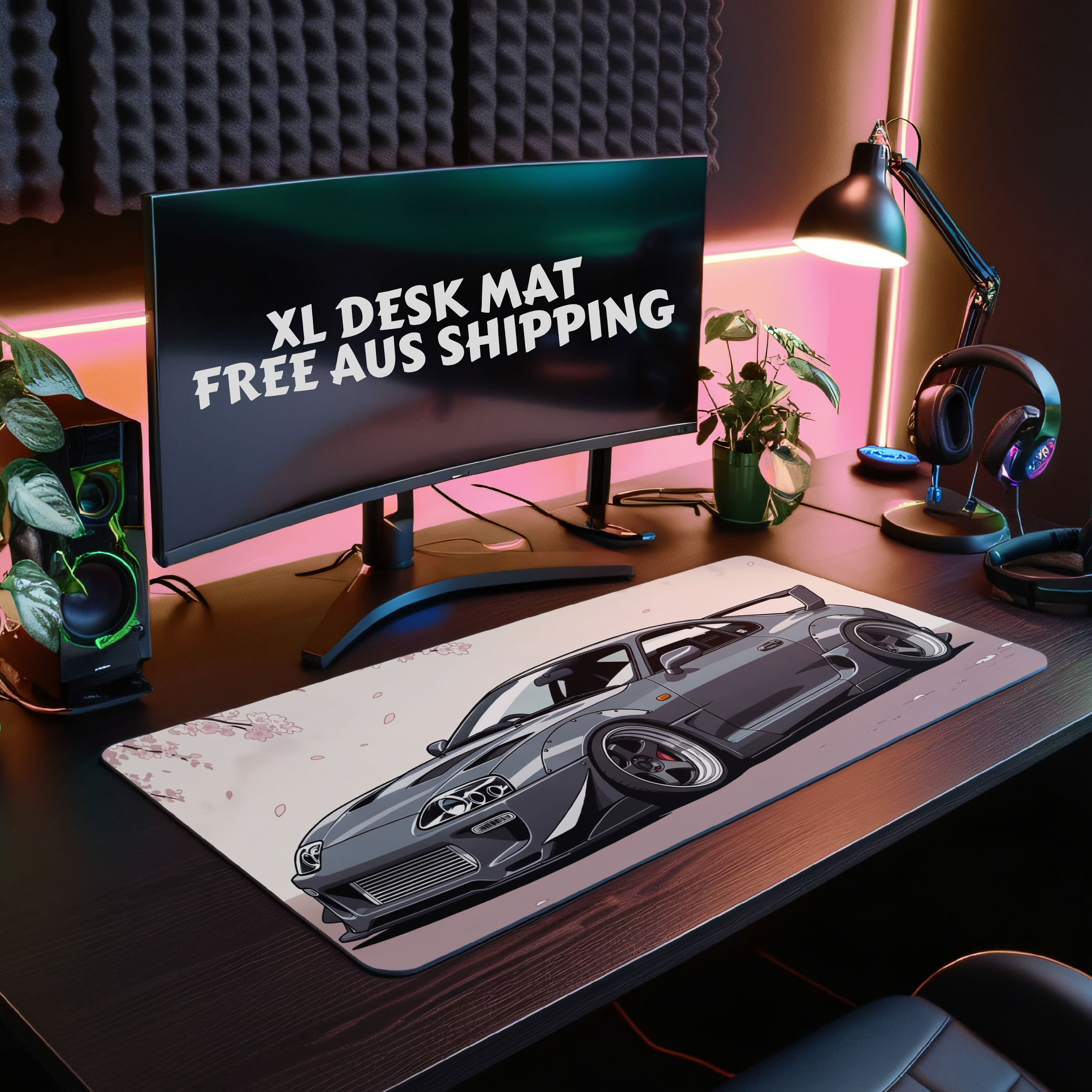Japanese Car Desk Mats