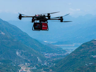 Dron penghantaran: laluan lebih pantas ke kawasan luar bandar