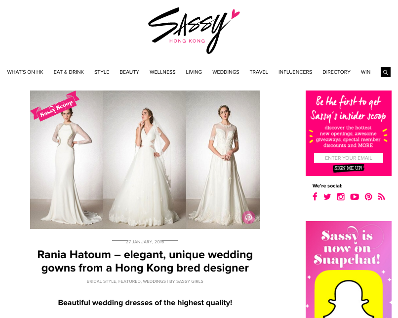 Sassy Hong Kong Feature