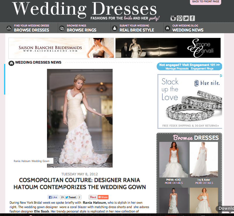 Wedding Dresses Website