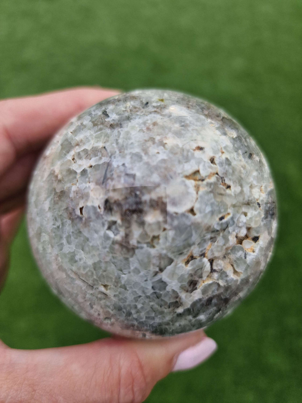 Thumbnail: Prehnite Sphere - 633g