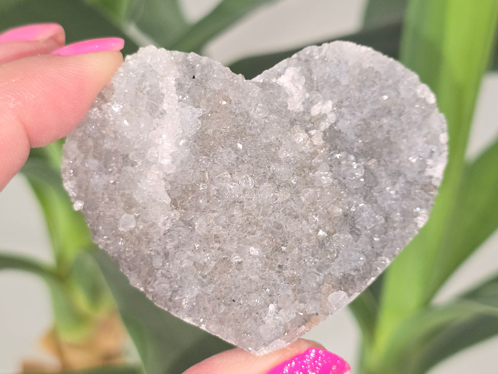 Thumbnail: Druzy Amethyst Heart