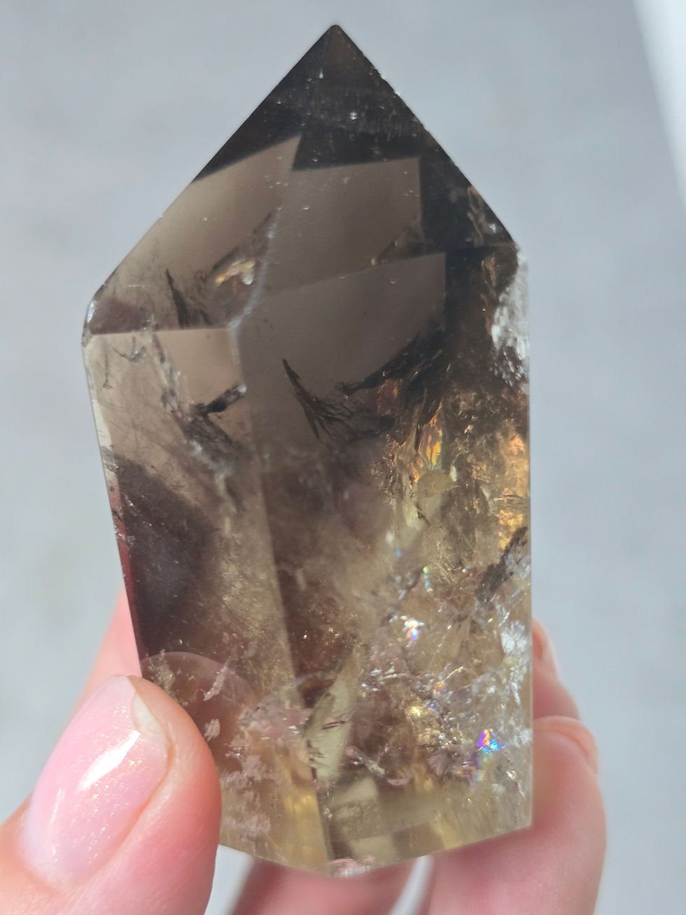 Thumbnail: Smoky Quartz Points