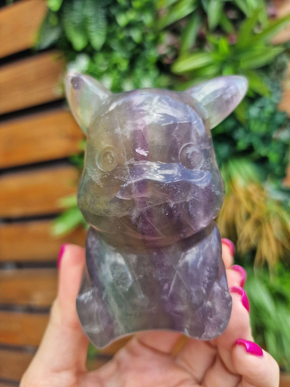 Thumbnail: Large Rainbow Fluorite Pikachu