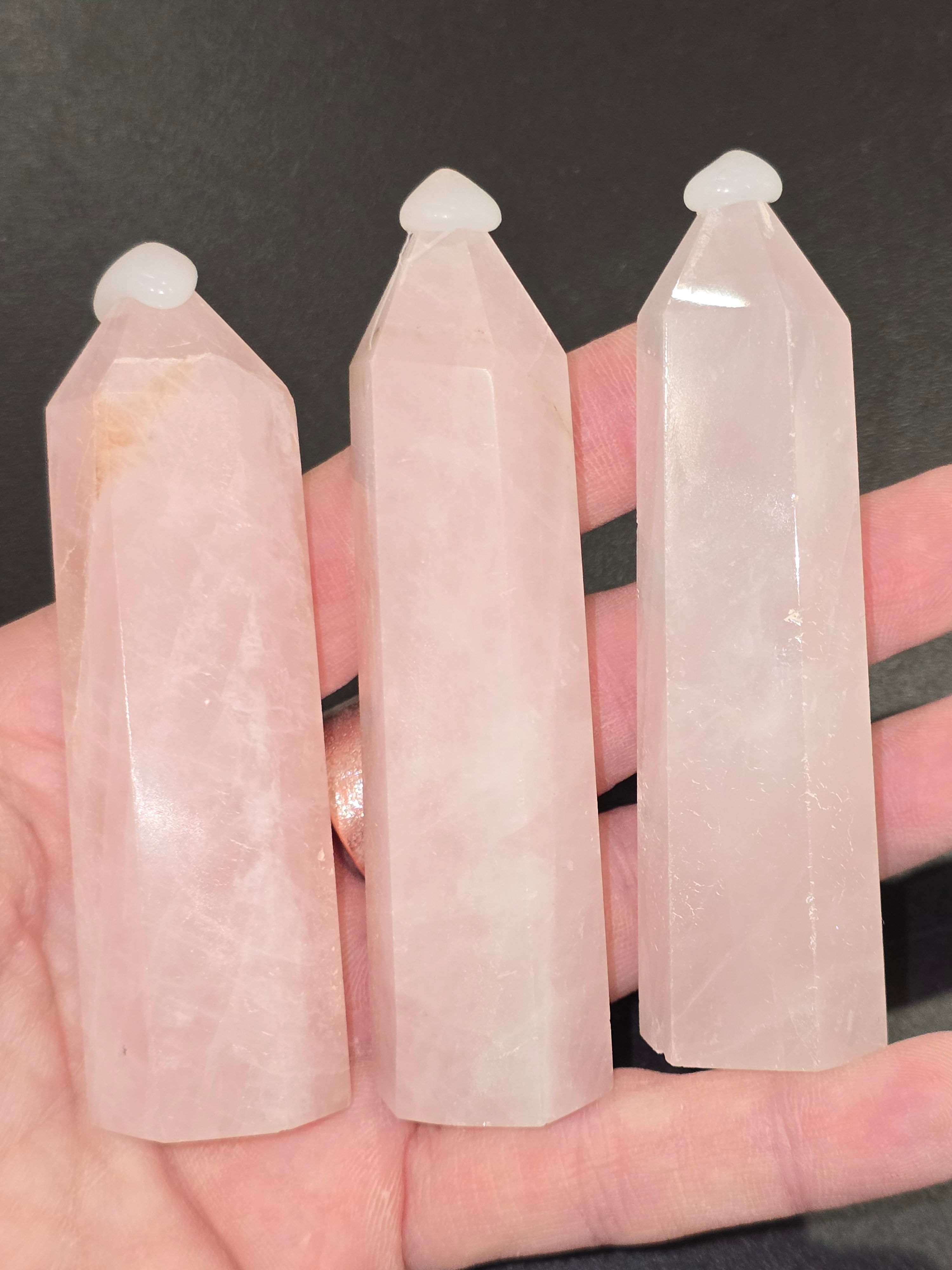 Rose Quartz Points